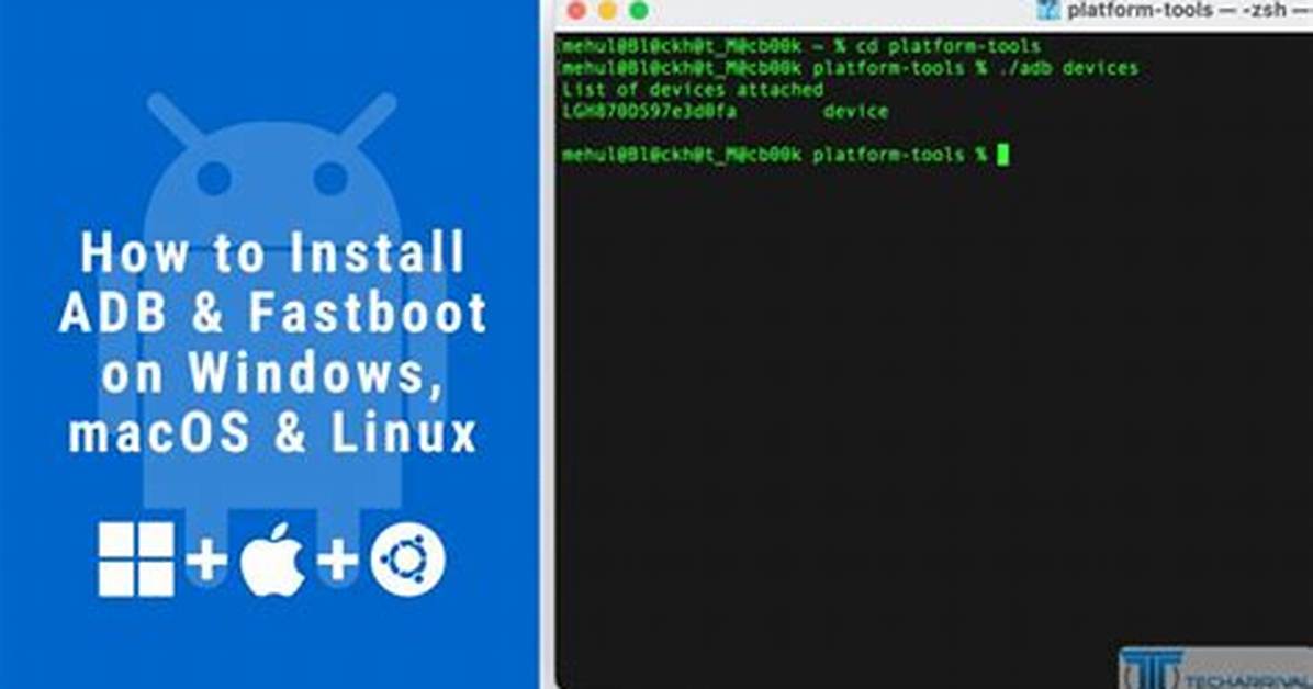 Installing Adb on macOS [Duplicate]