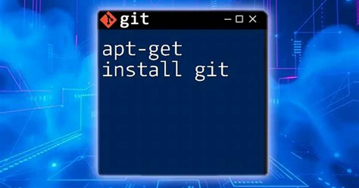Installing Apt-Get
