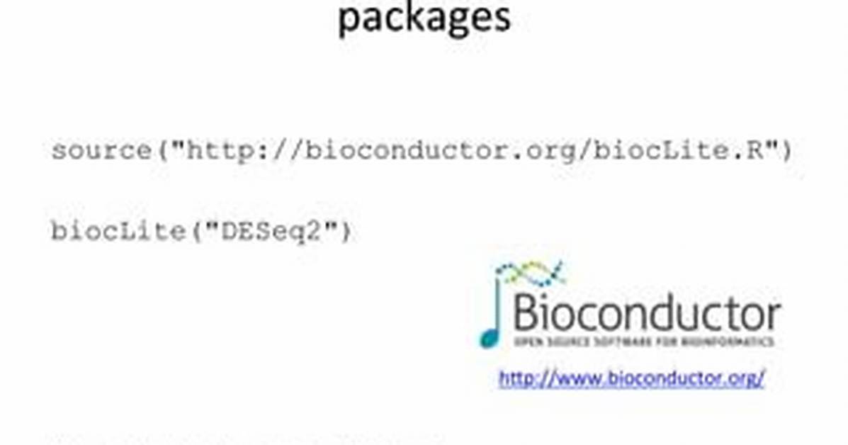 Installing Packages Using Biocconductor Instead of Bioclite