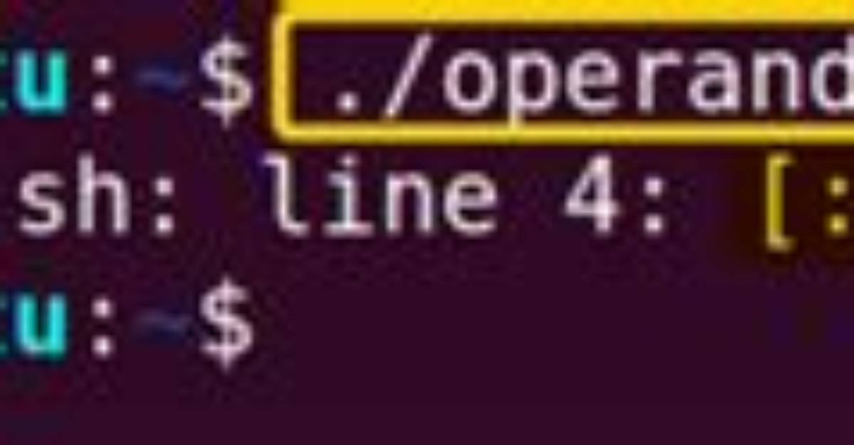 Integer Expression Expected Error in Shell Script