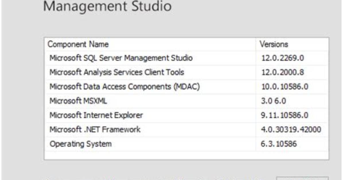 Intellisense Not Working in Ms Sql Server Management Studio2014