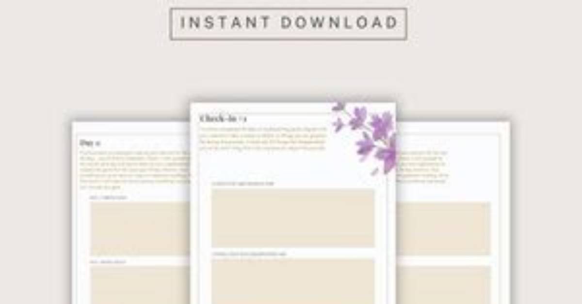 Intention Journal