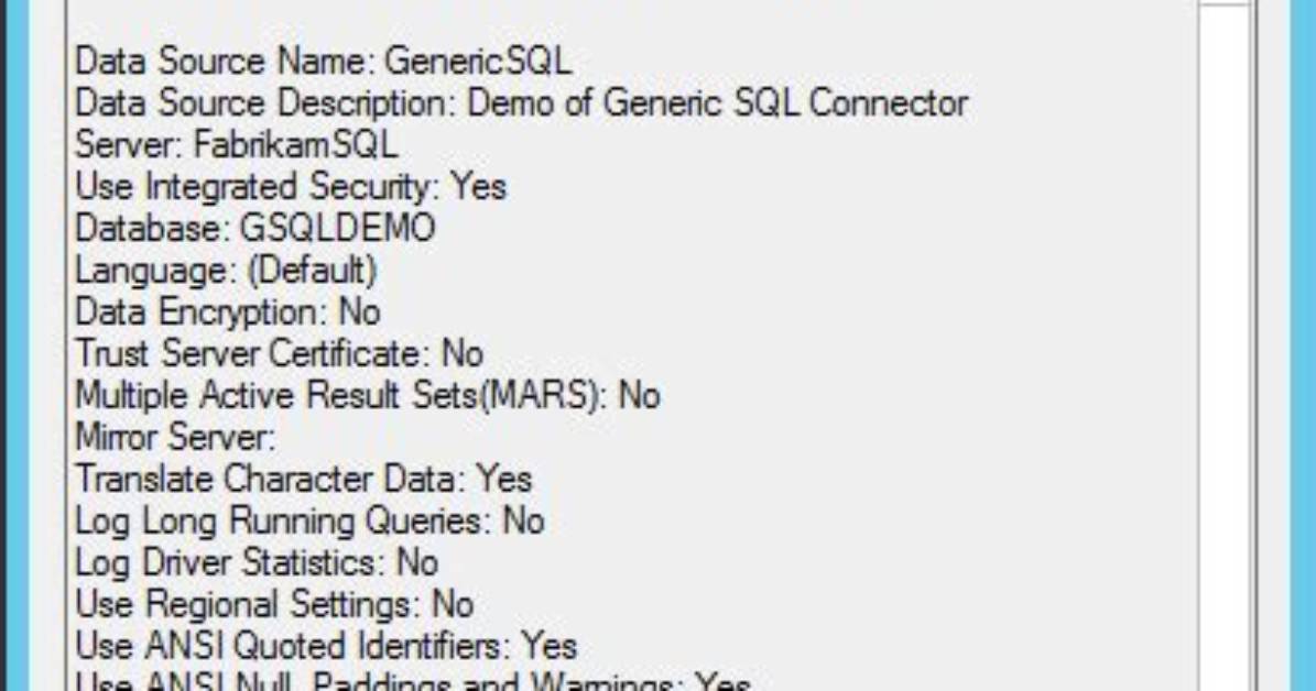 Interface Error While Working with Sql Using Sql Connector