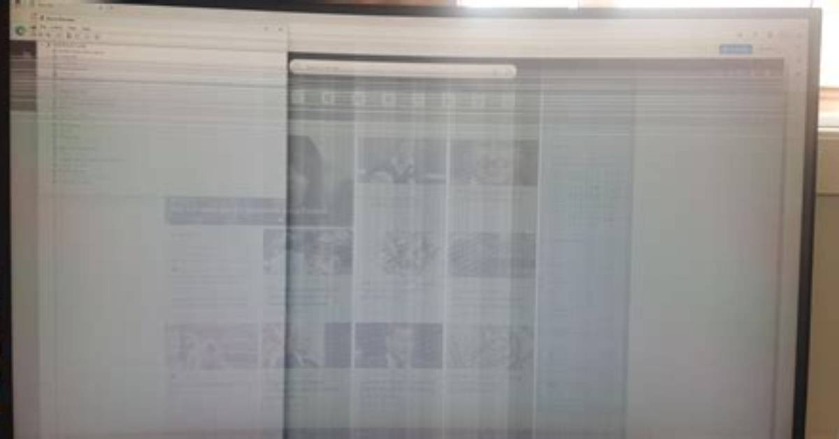 Intermittent Lines on Screen - No Physical Damage