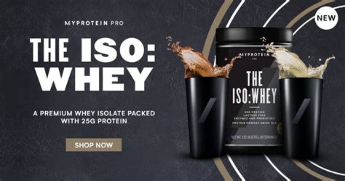 Introducing the Iso: Whey | Myprotein Pro Range Welcomes It's First Whey Isolate