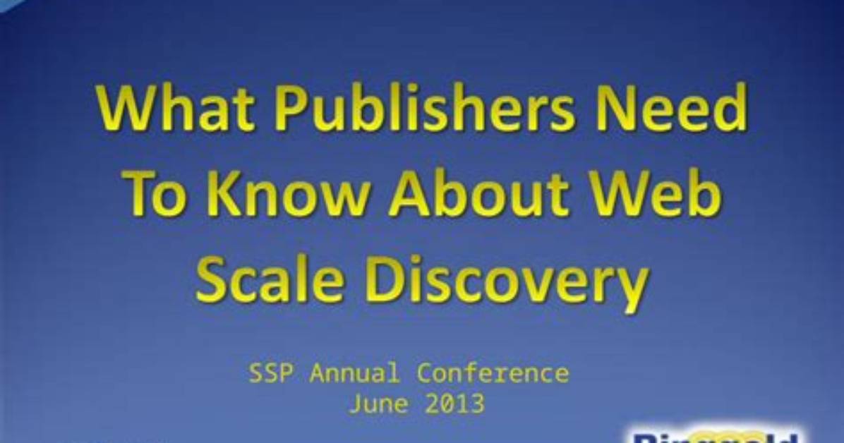 Introduction to Web Scale It