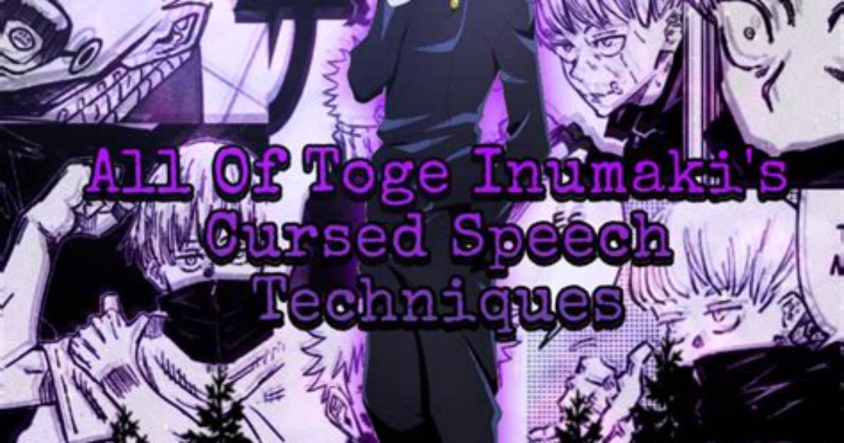 Inumaki Toge: the Charismatic Cursed User of Jujutsu Kaisen