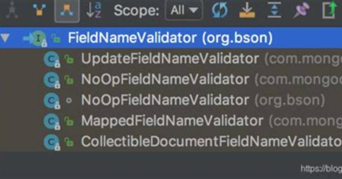 Invalid Bson Field Name [Duplicate]