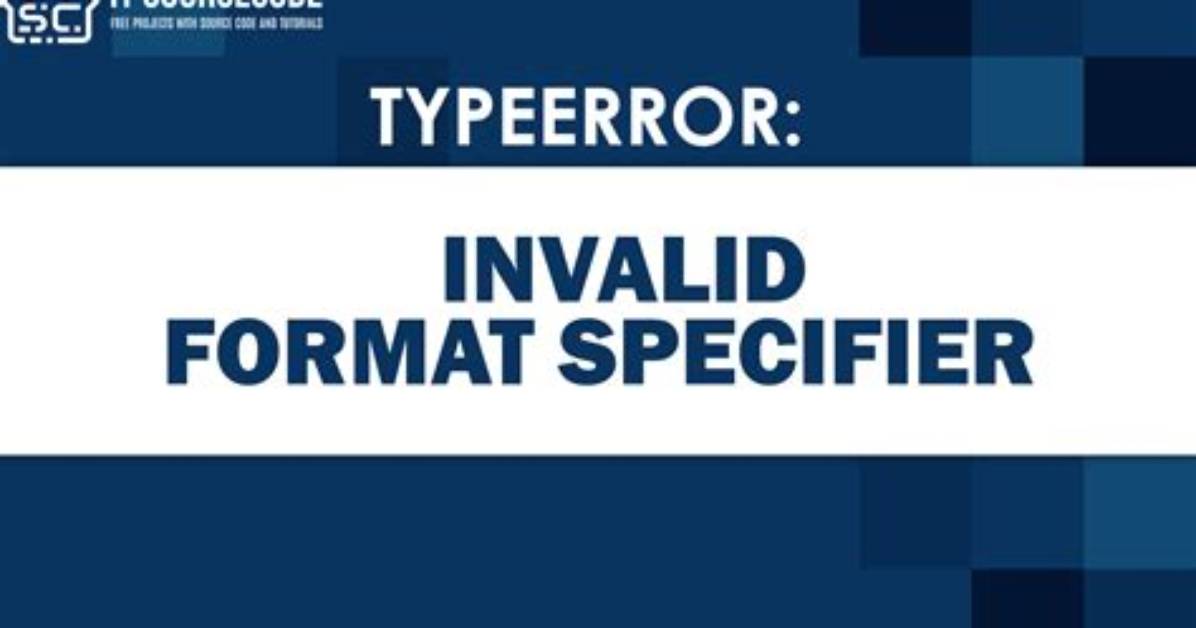 Invalid Format Specifier for Thousands Place