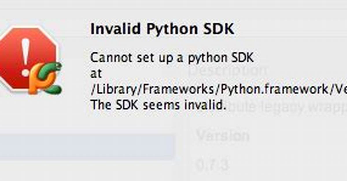 Invalid Python Sdk Error While Using Python 3.4 on Pycharm