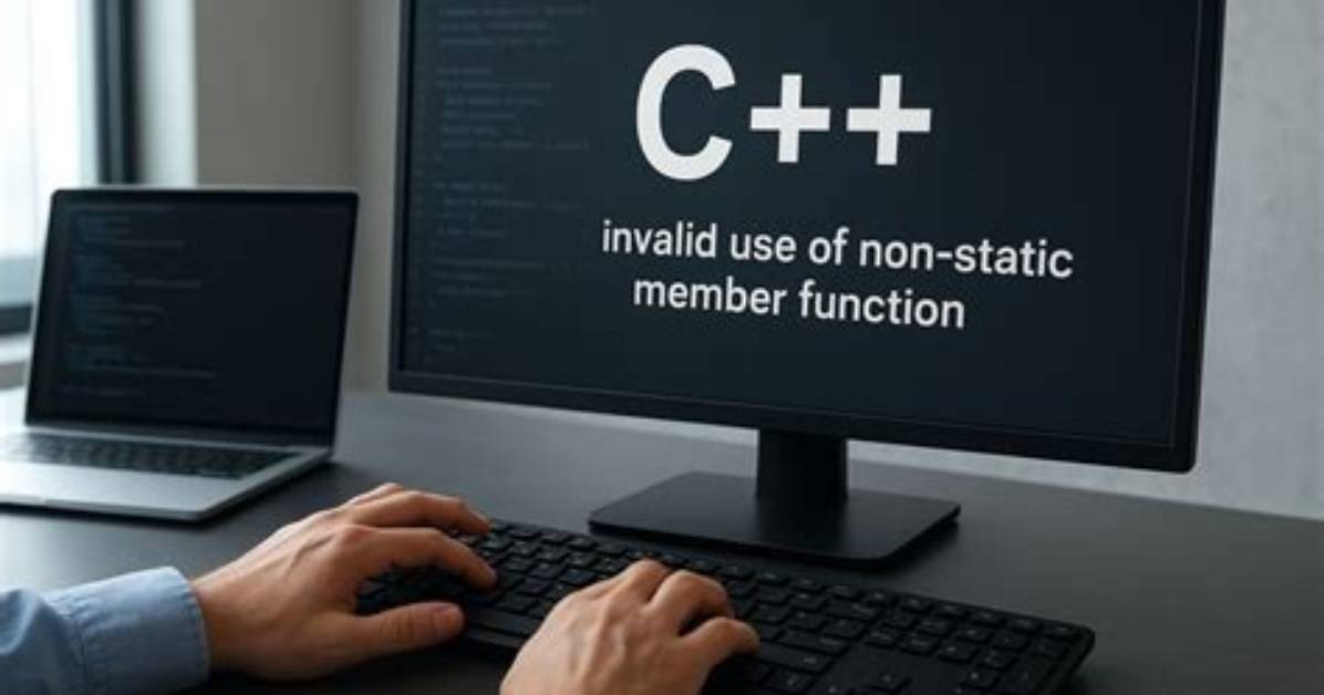 Invalid Use of Non-Static Member Function [Duplicate]