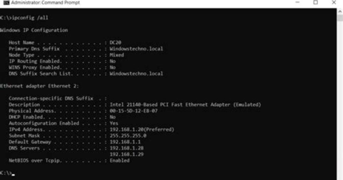 Ipconfig Windows Flashes and Disappears