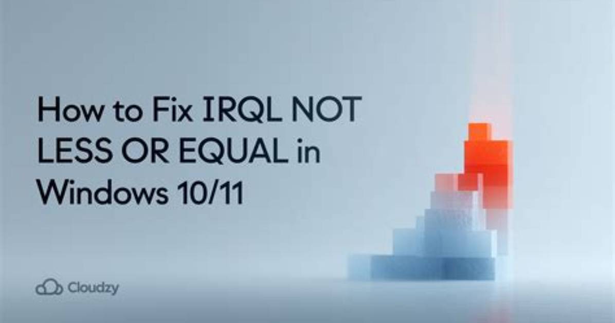 Irql_Not_Less_Or_Equal - How to Discuss