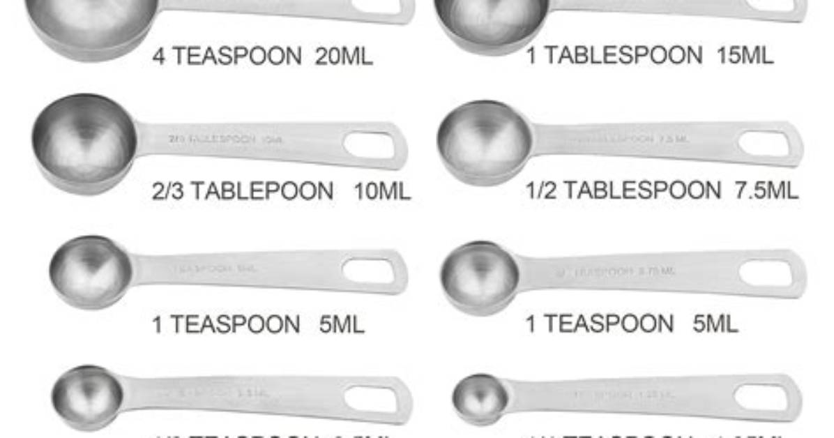 Is 5Ml Same as 1 Teaspoon