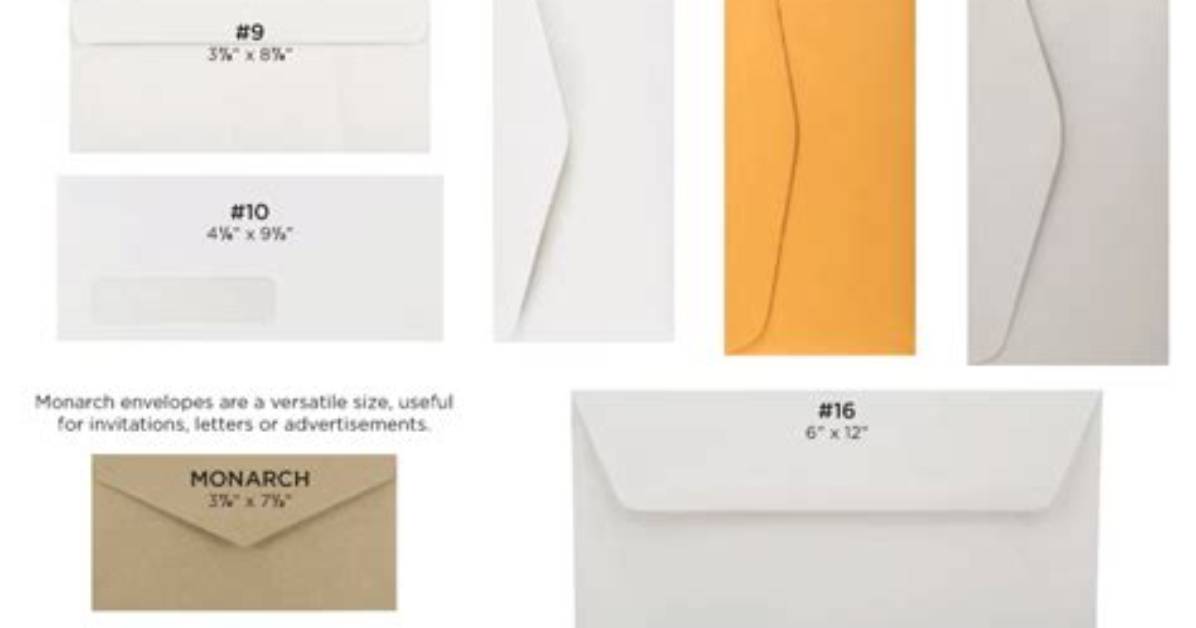 Is a 9×12 Envelope Considered a Large Envelope?