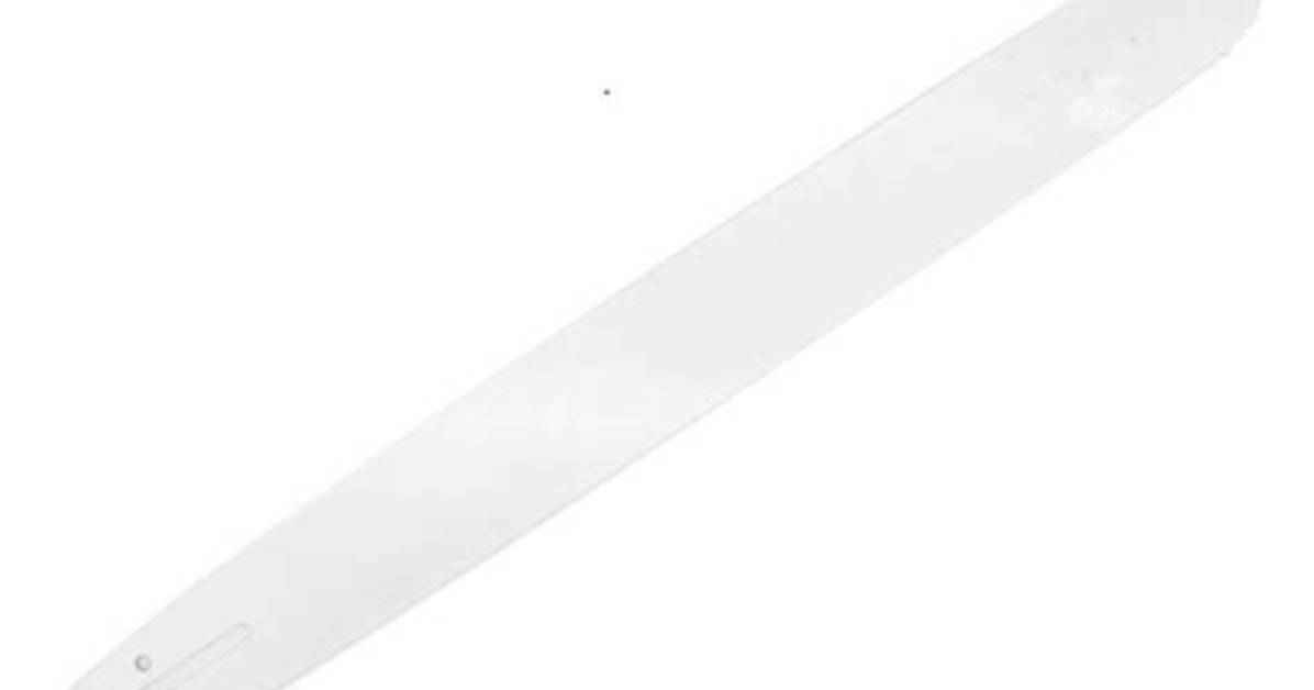 Is a Chainsaw Bar Hardened