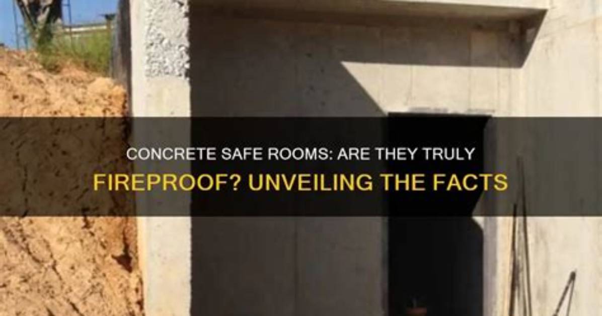 Is a Concrete Room Fireproof