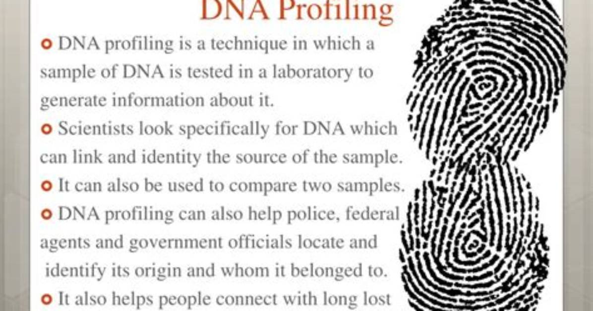 Is a Dna Profiling?