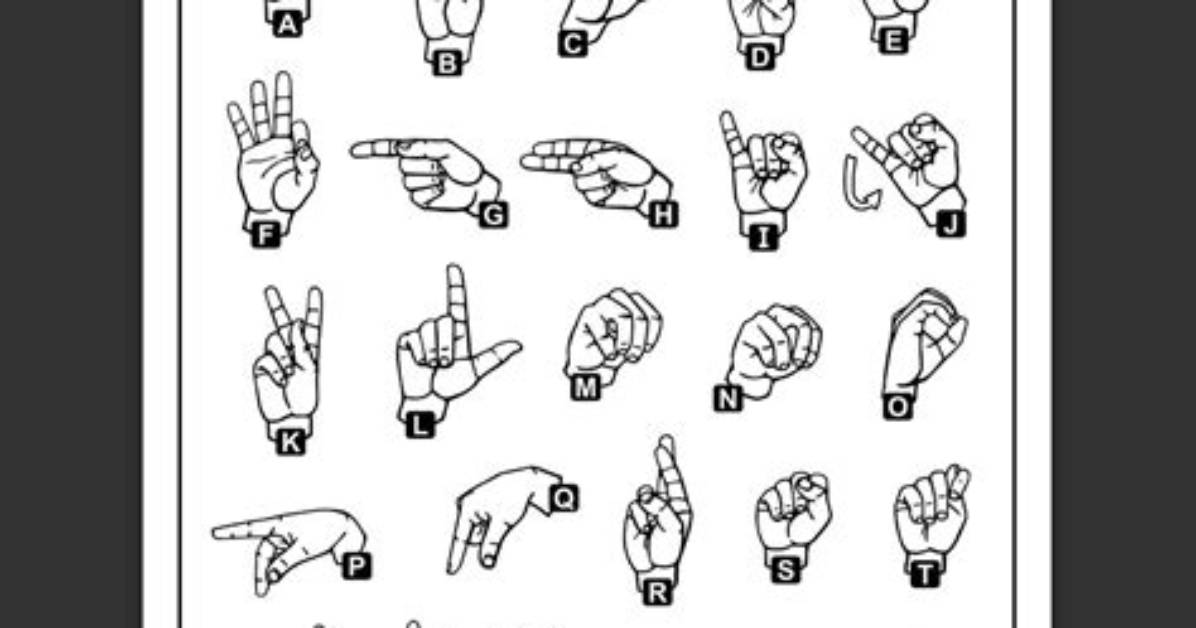 Is a in Asl