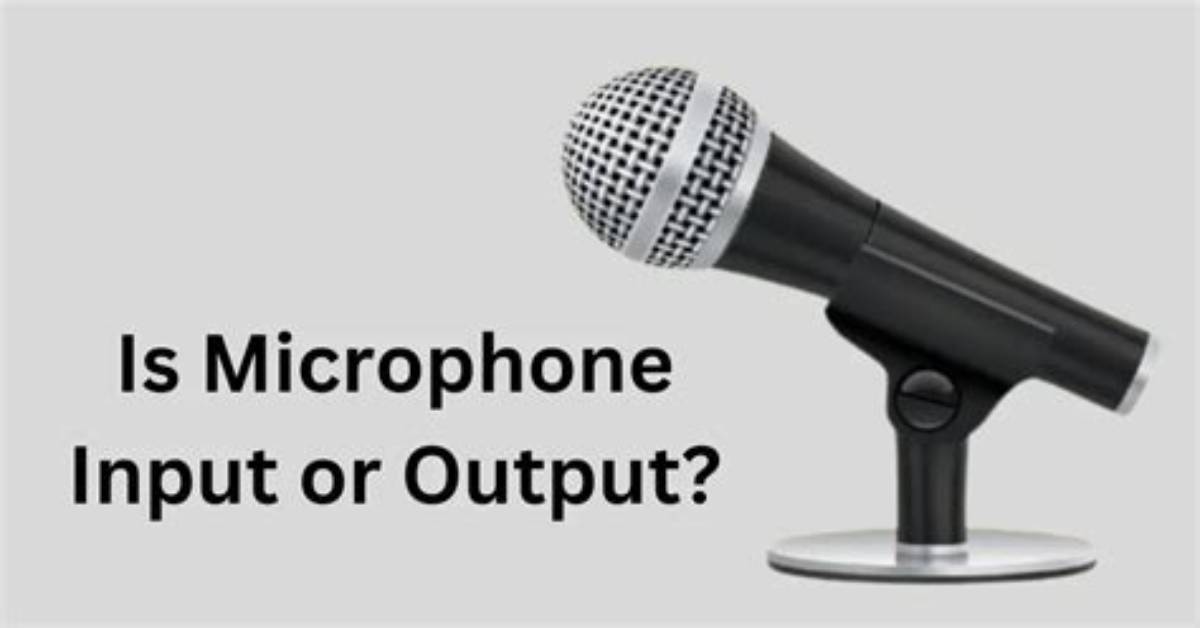 Is a Microphone Input or Output?