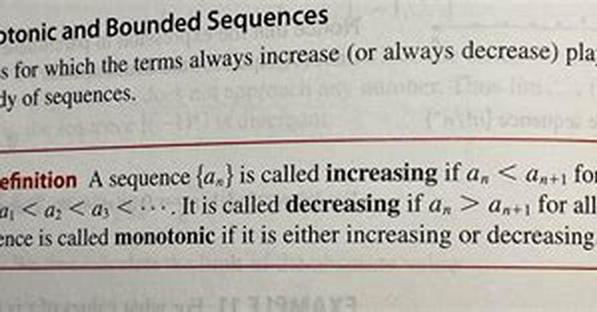 Is a "Non-Decreasing" Sequence "Increasing"?