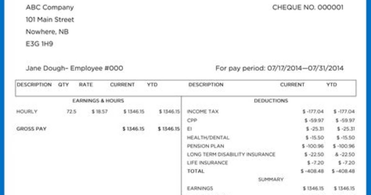Is a Pay Stub?