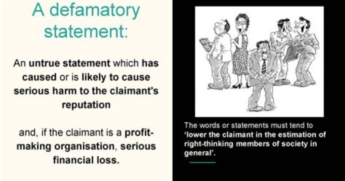 Is a True Statement Defamatory?