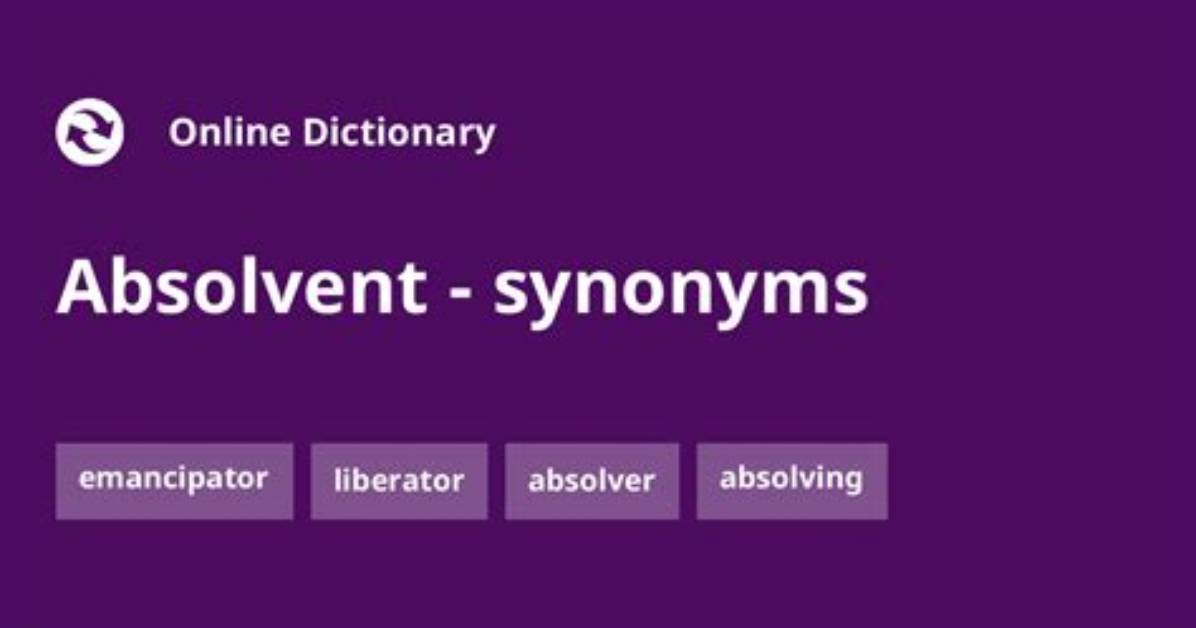 Is Absolvent a Word?