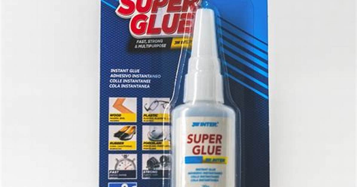 Is Adhesive Super Glue? | Contextresponse. Com
