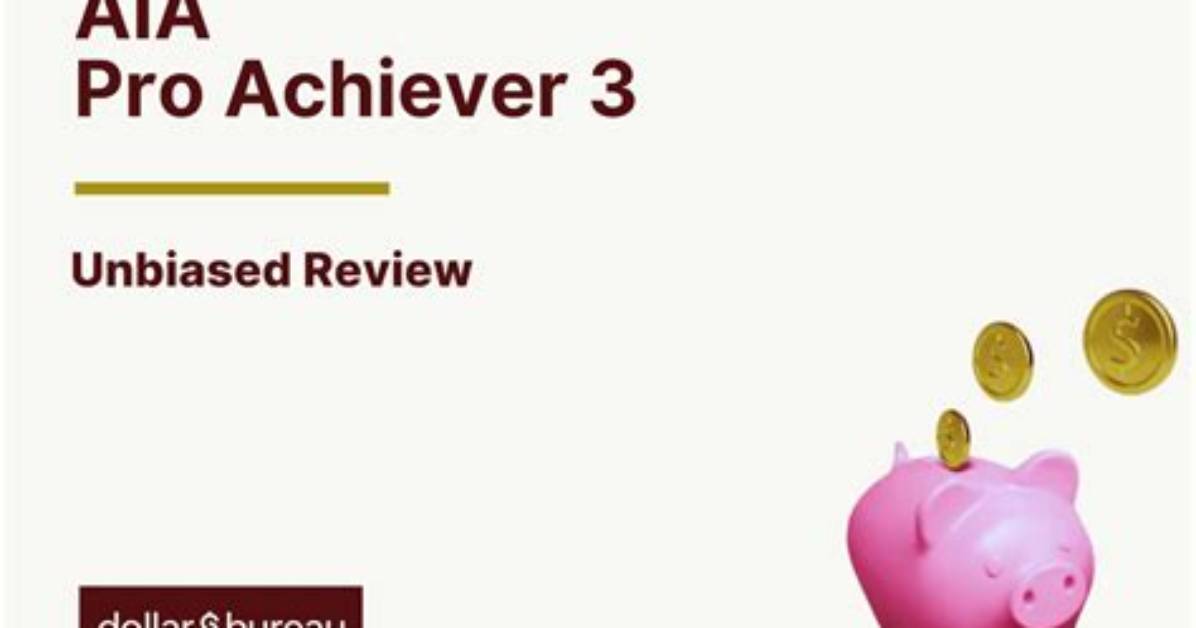 Is Aia Pro Achiever Good?