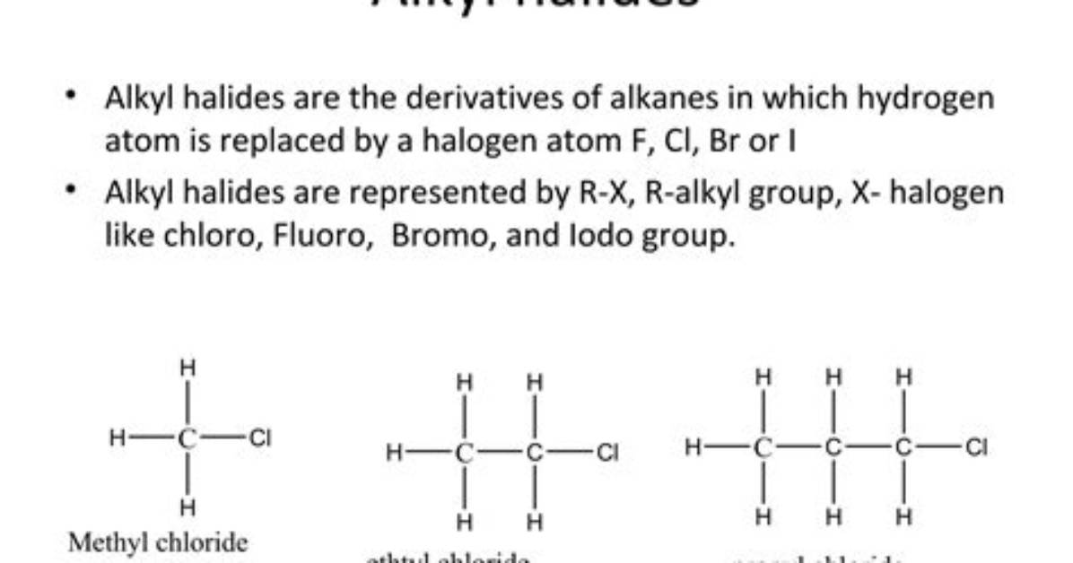 Is Alkyl Halide a Base