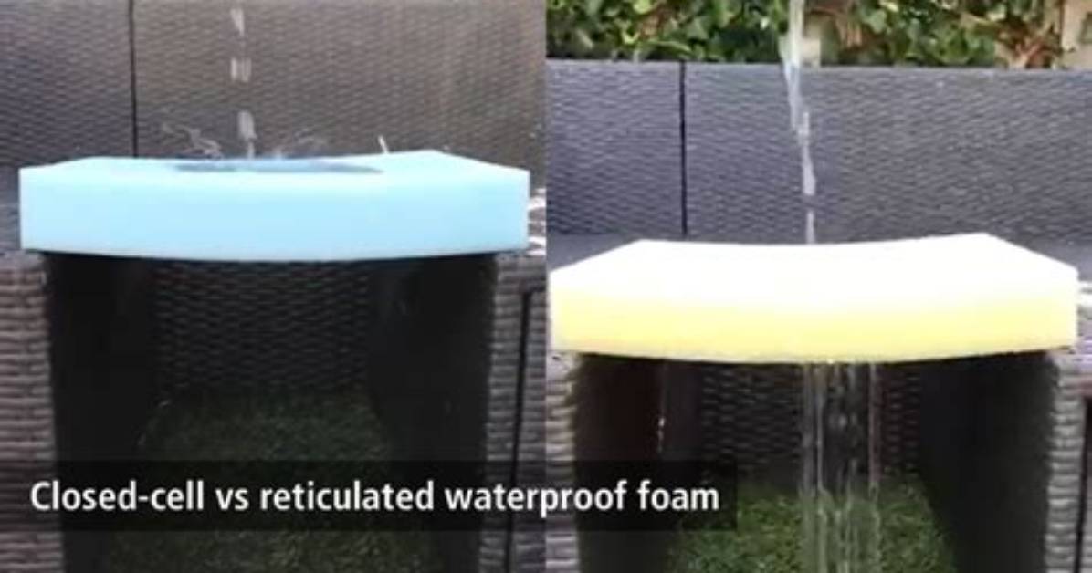 Is All Foam Waterproof