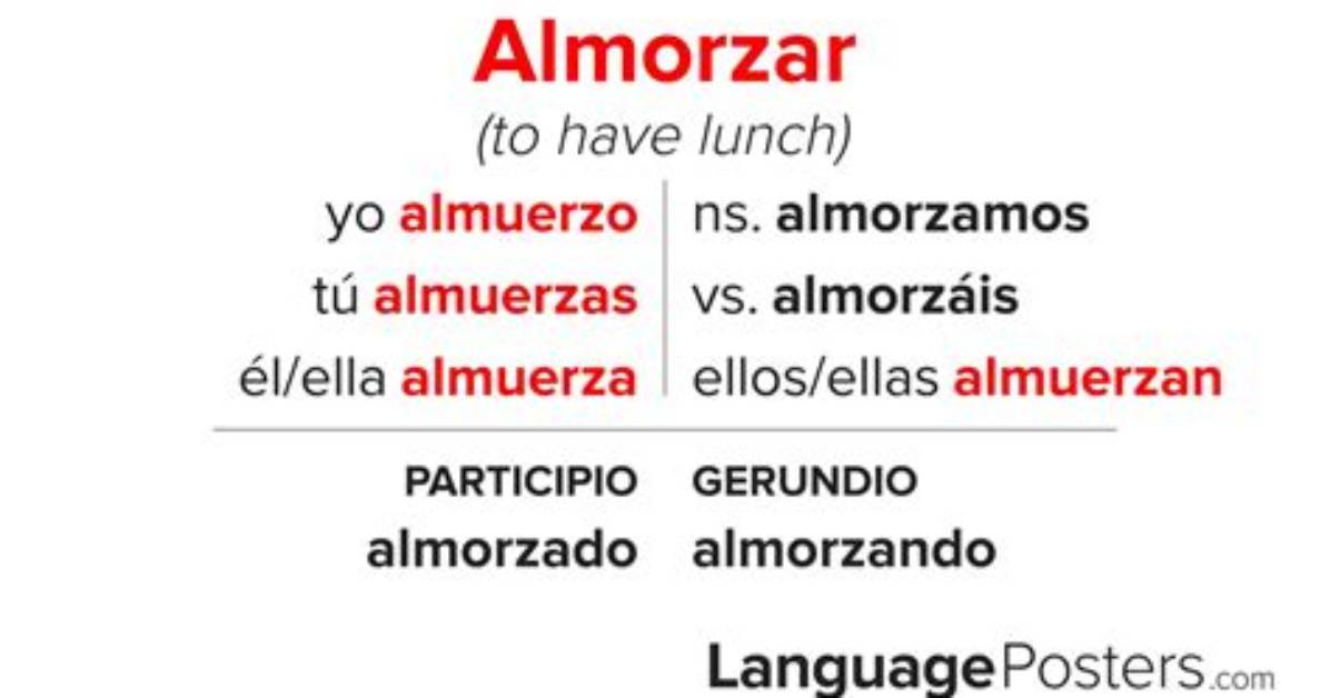 Is Almorzar a Regular Verb