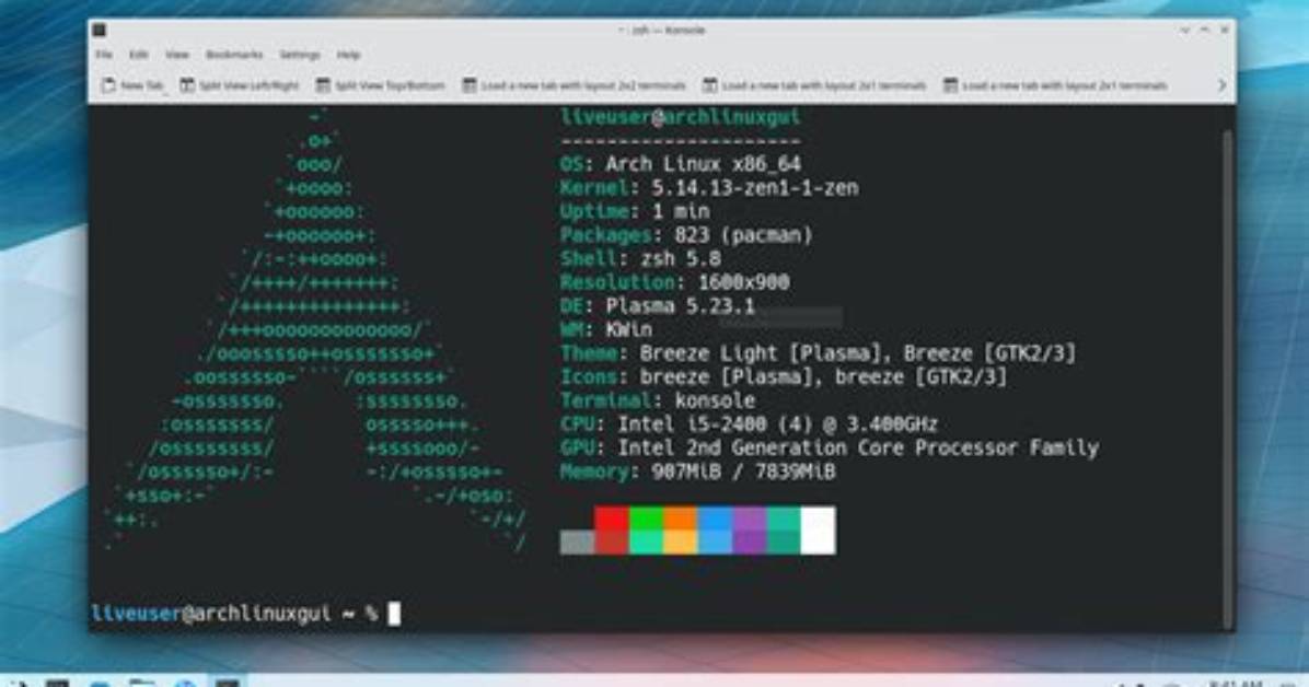 Is Arch Linux Gui?