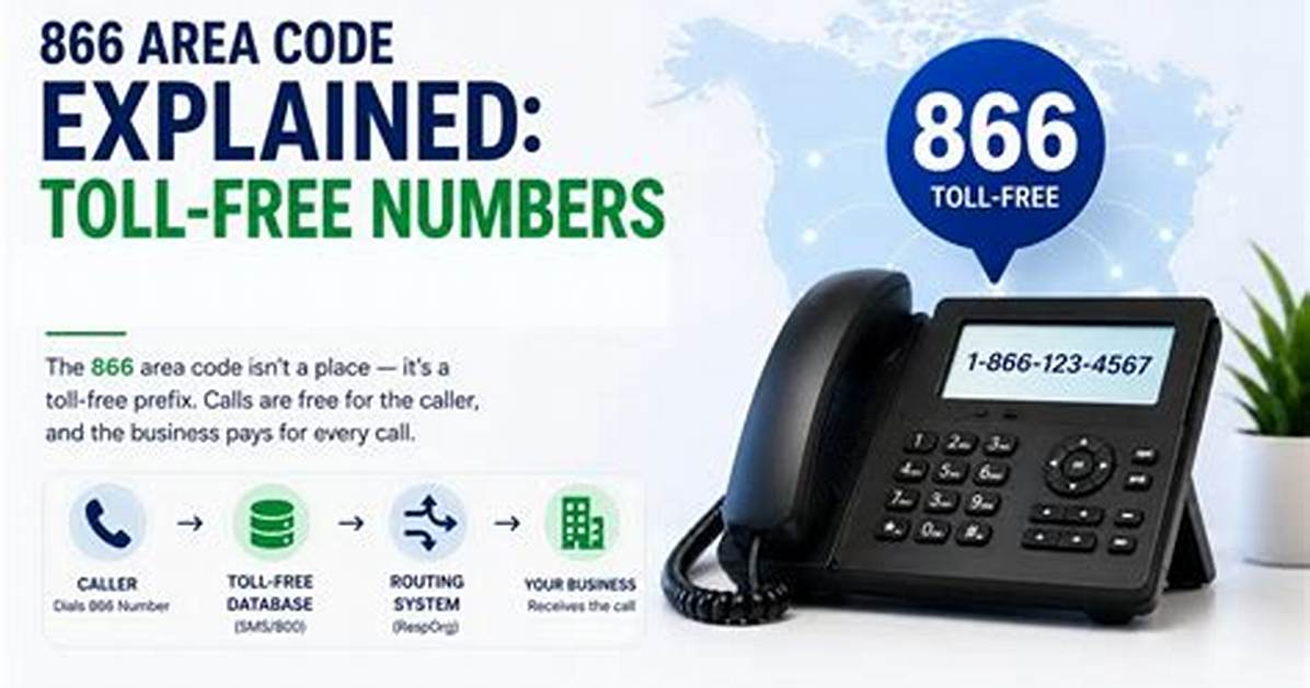 Is Area Code 866 a Toll Free Number?