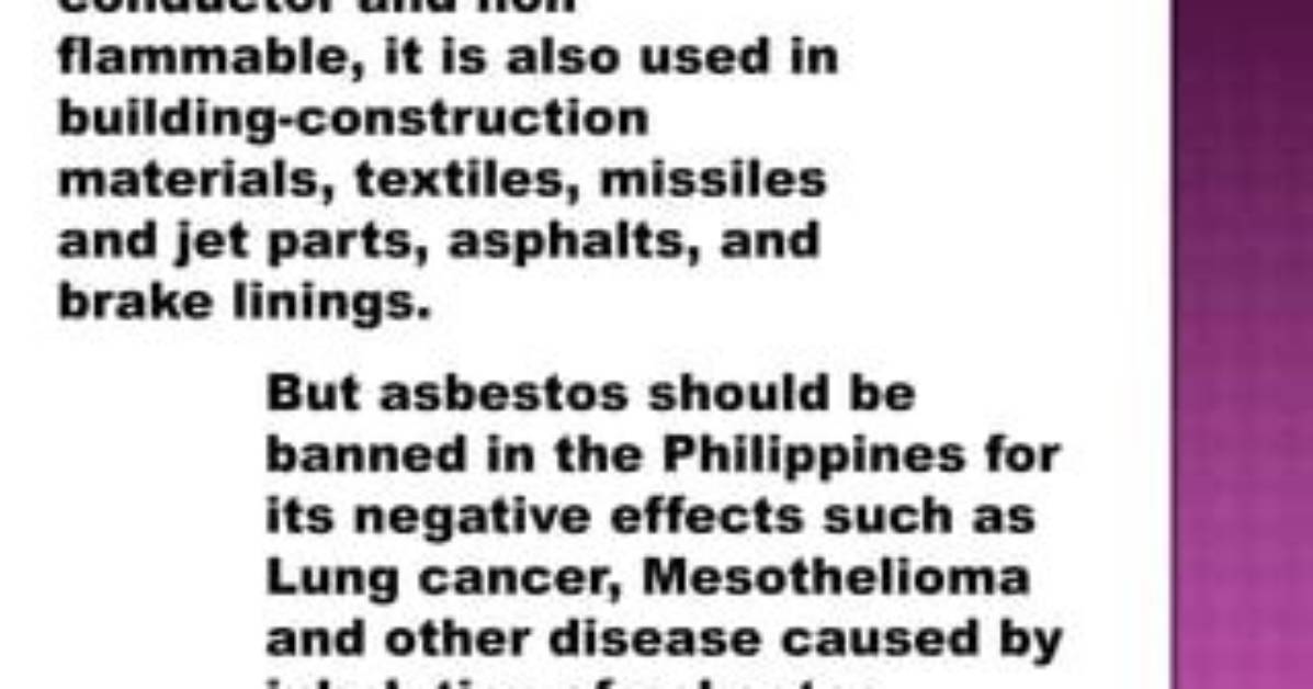 Is Asbestos a Conductor