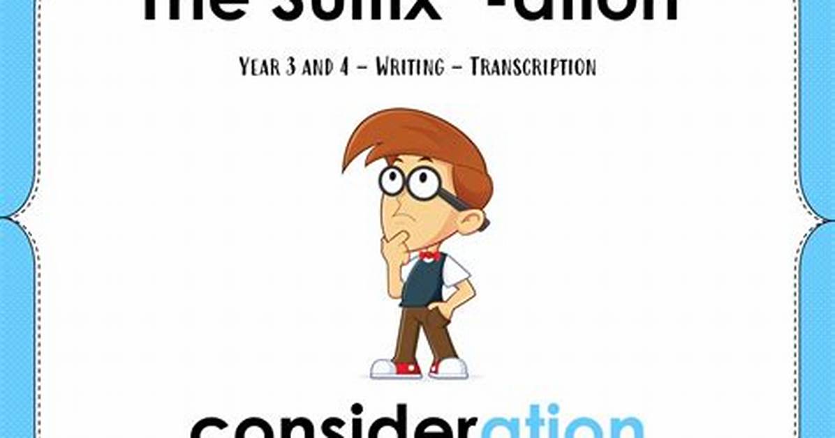 Is Ation a Suffix?