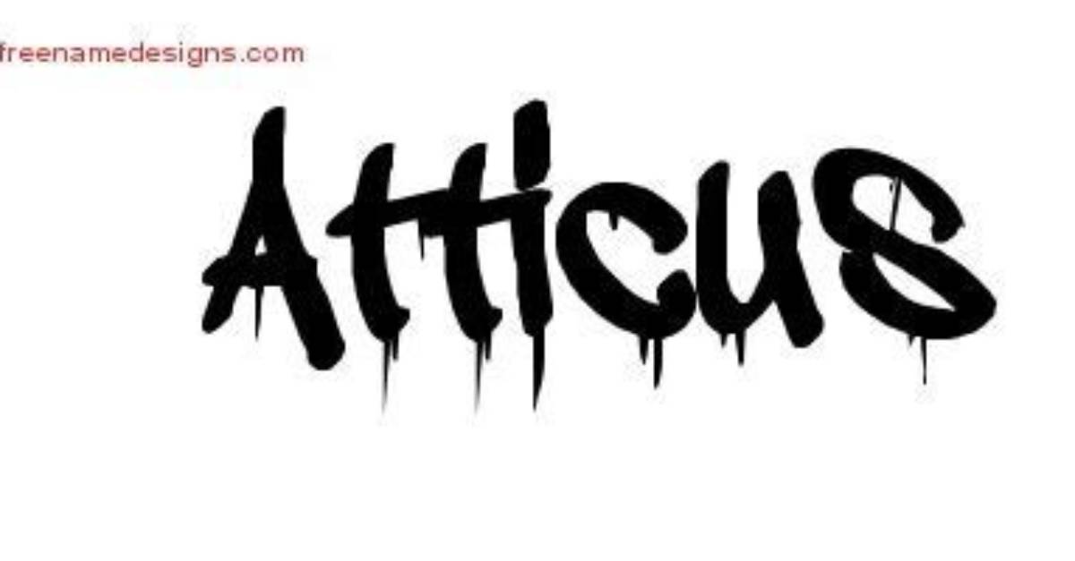 Is Atticus a Word?