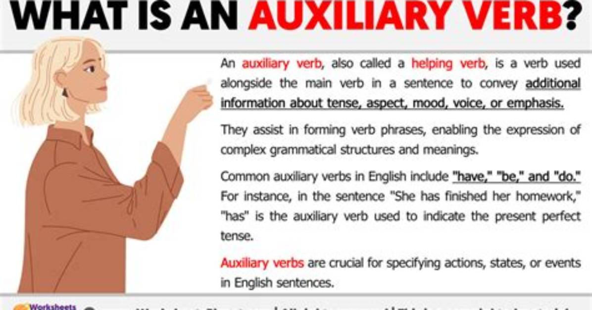 Is Auxiliary an Adjective?