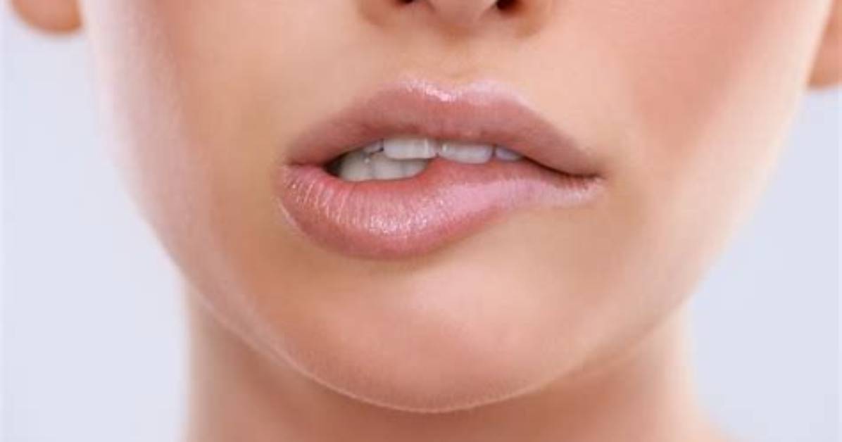 Is Biting Your Lip Self Harm?