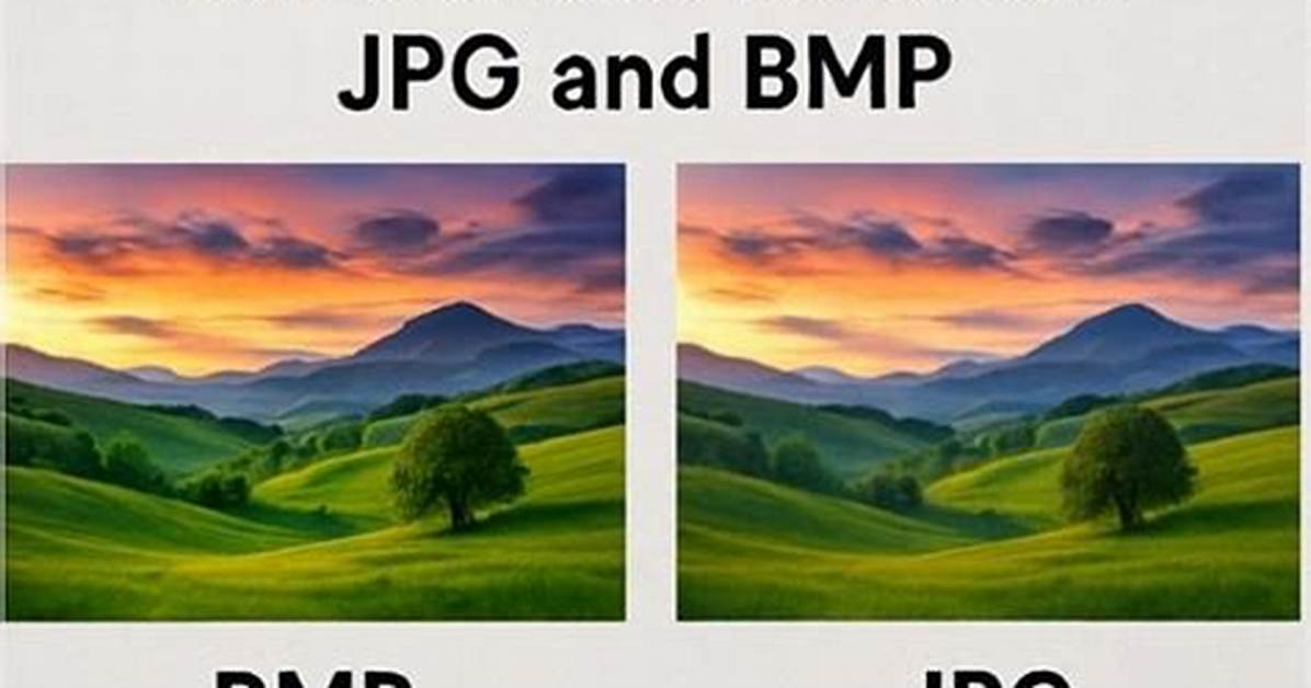 Is Bmp or Jpeg Better Quality?