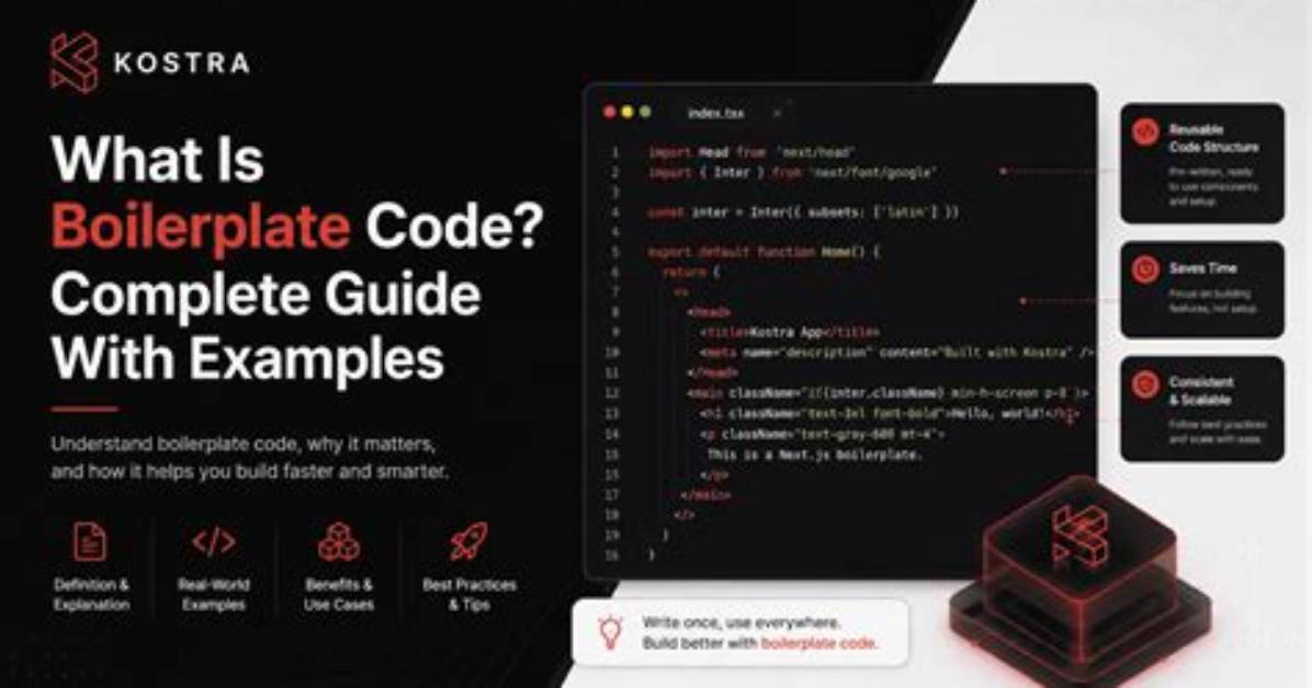 Is Boilerplate Code Useful?