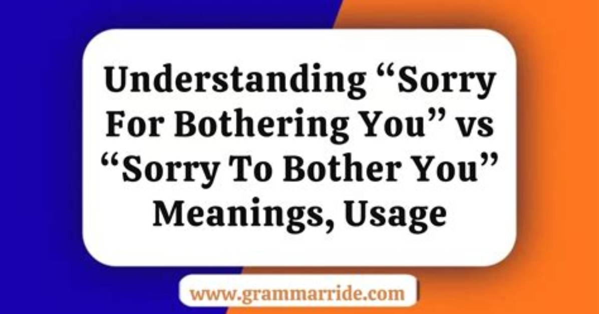 Is Bother an Adjective?