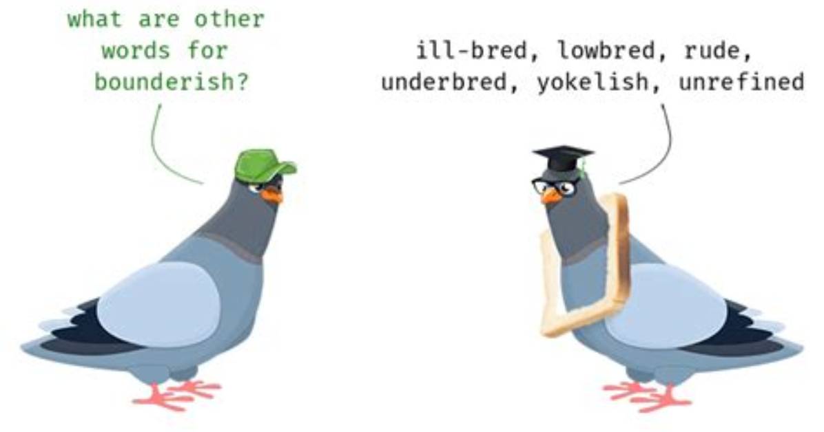 Is Bounderish a Word?