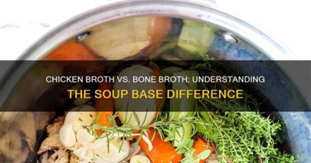 Is Broth and Soup the Same
