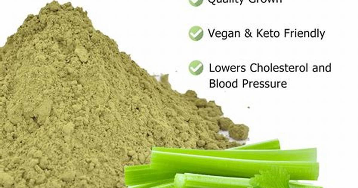 Is Celery Powder Nitrates?