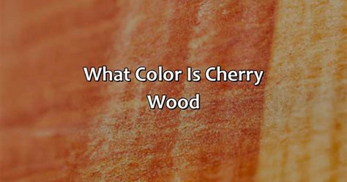 Is Cherry a Soft Wood