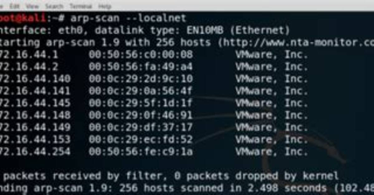 Is Command Arp-Scan Working with Loopback?