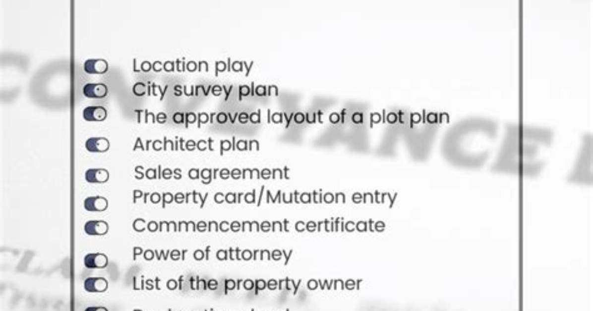 Is Conveyance Deed Necessary