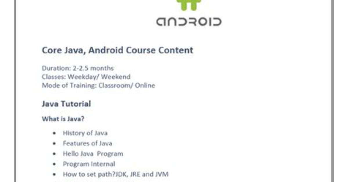Is Core Java Enough for Android Development?